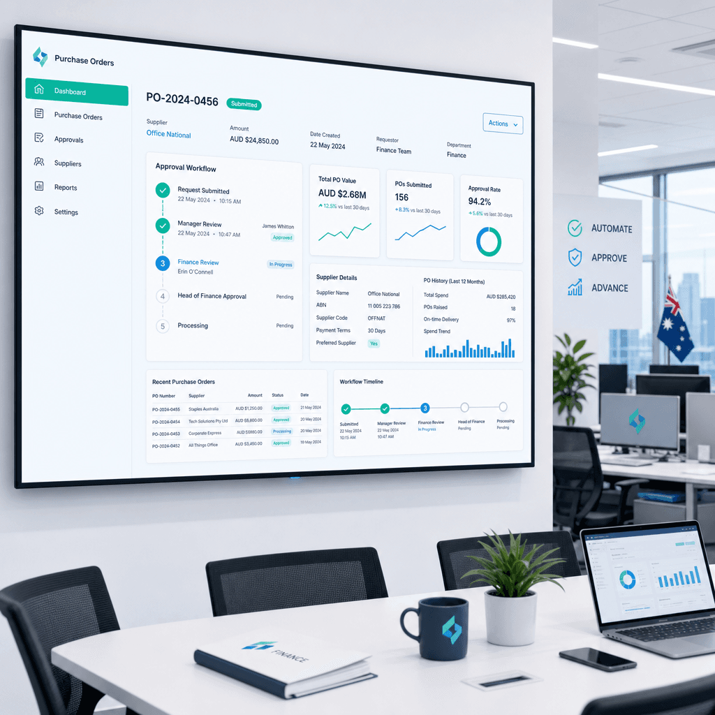 How to Automate Purchase Orders in Australia: A Practical Guide for Finance Teams