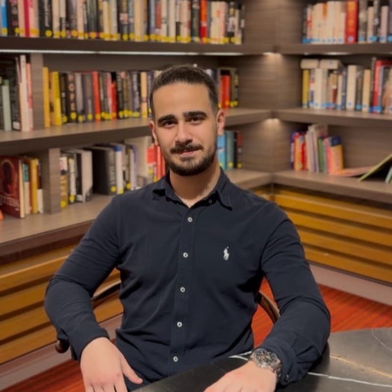 Portrait of Laith Alamin, co-founder and chief executive of Ordron, who sets technical direction and partnerships for the company.